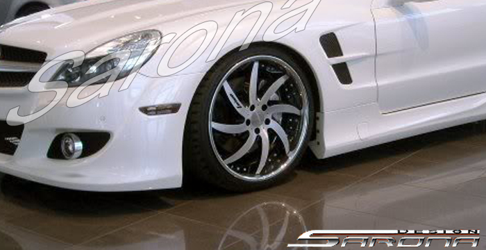 Custom Mercedes SL Fenders  Convertible (2009 - 2012) - $950.00 (Manufacturer Sarona, Part #MB-019-FD)